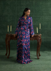 LaRosa Summer Slumber Chloe pastel silk nightwear set with soft fit and classic style.